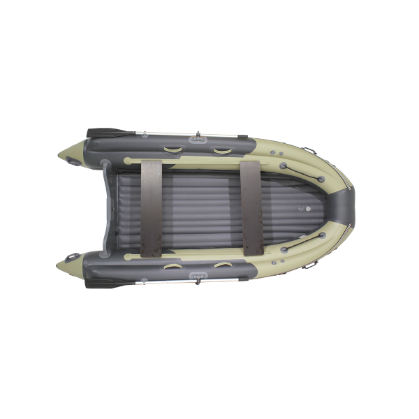 Лодка надувная Angler SKAT TRITON 390NDFi с интер. фальшборт. и пласт. транц в Чите