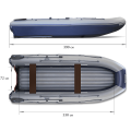 Надувная лодка Флагман DK 390 IGLA в Чите